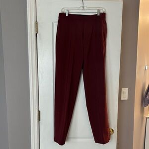 Kenneth Cole New York Burgundy Men's Dress Pants